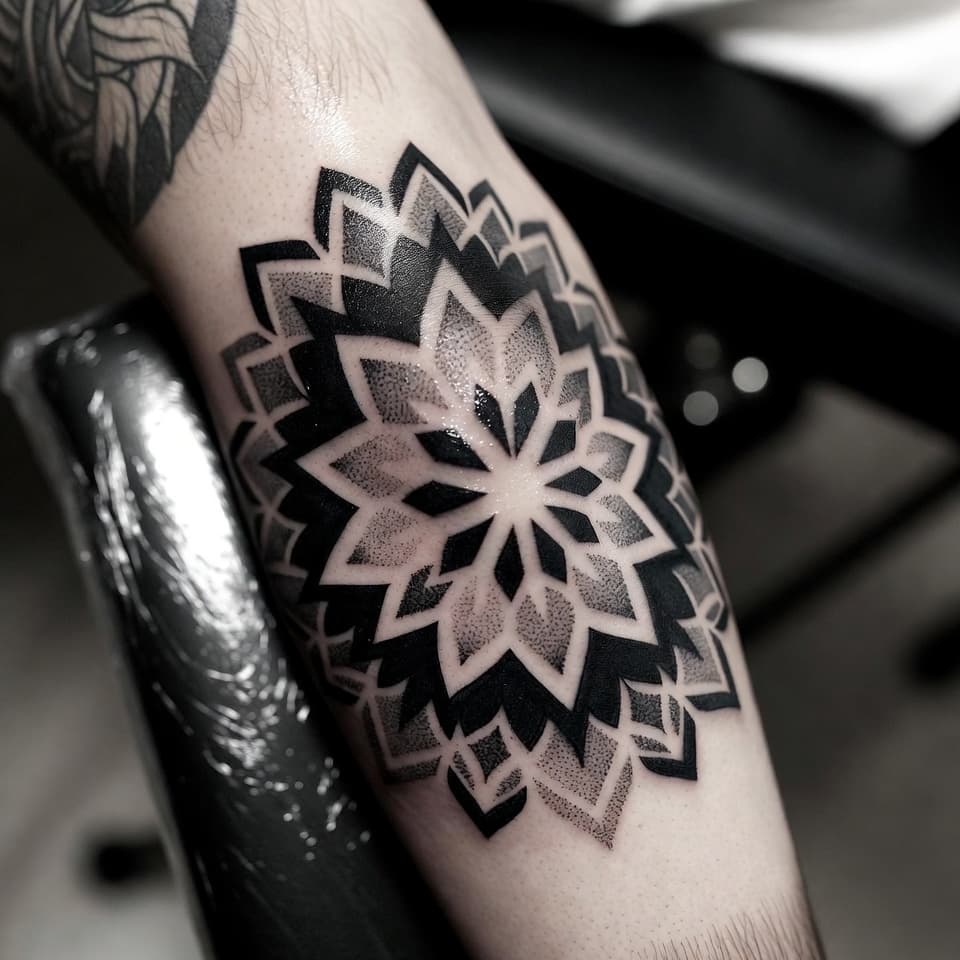 Geometrický mandala - Martin Kováč